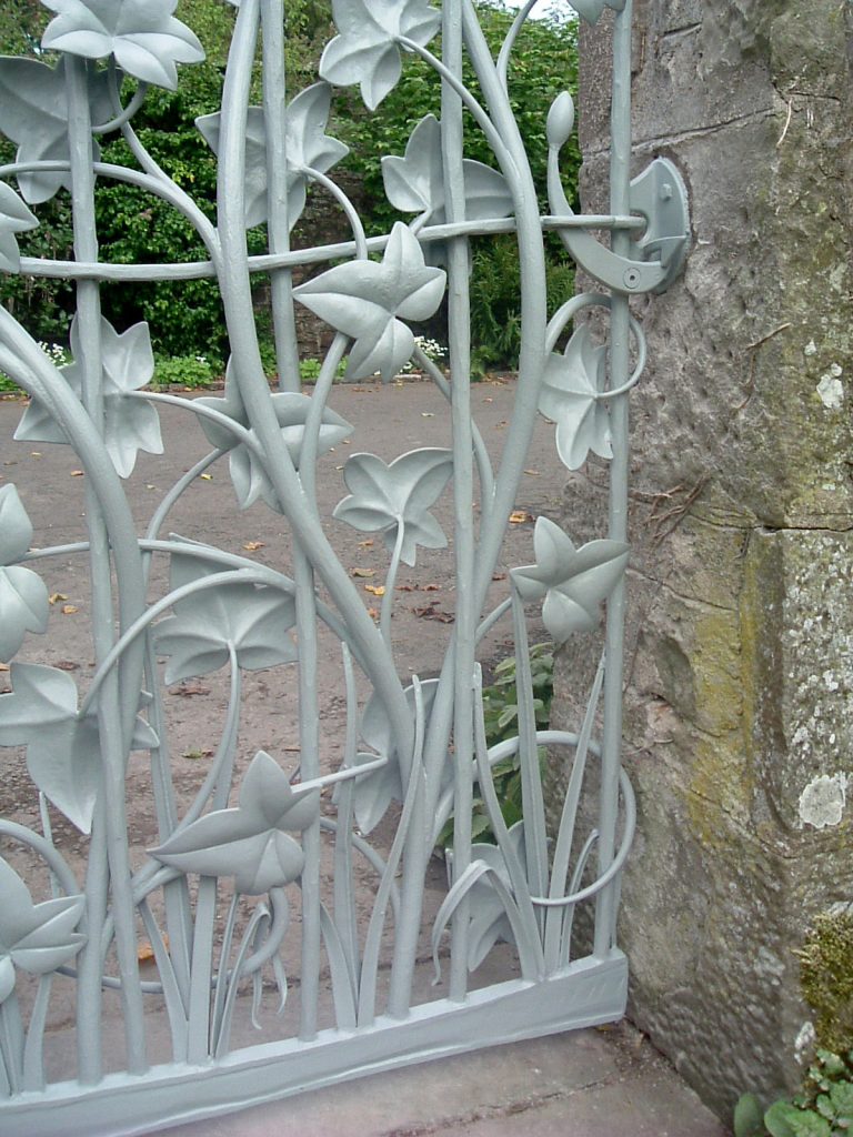 Ivy gate detail