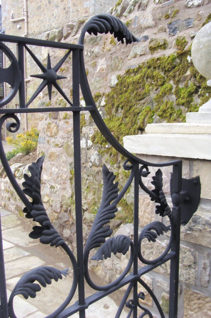 Orangerie gate detail